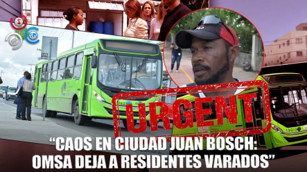Denuncian Escasez De OMSA En Ciudad Juan Bosch
