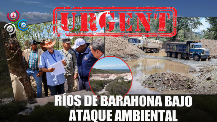 Denuncian Grave Depredación Ambiental Y Explotación Ilegal En Ríos De La Guázara En Barahona