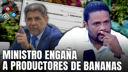 Denuncian Incumplimiento Del Ministro De Agricultura En Apoyo A Productores De Banano
