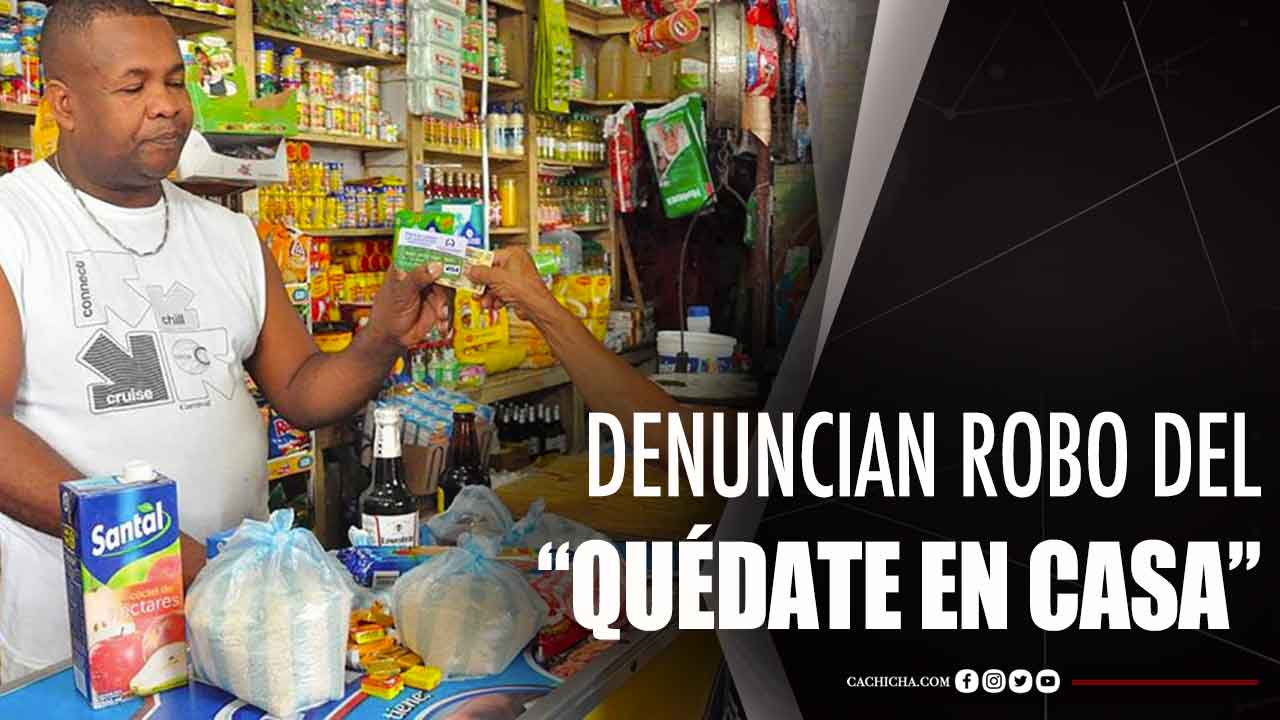 Denuncian Robo Del “Quédate En Casa”