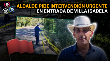 Derrumbe Pone En Riesgo Entrada Principal De Villa Isabela