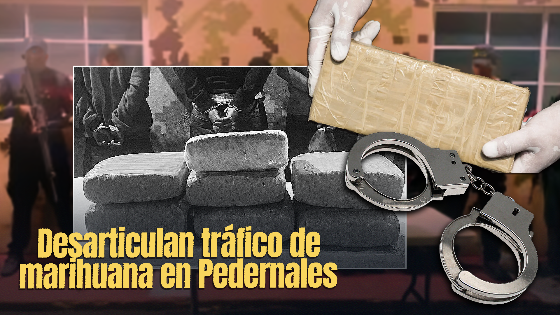 Detienen A Cuatro Hombres Con 70 Libras De Marihuana En Pedernales