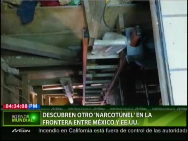 Descubren Otro Narcotúnel En La Frontera Entre México Y EE.UU.