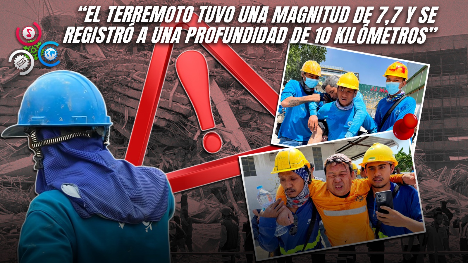 Desgarrador Sismo De 7.7 En Asia: Muertos Y Atrapados En Myanmar, China Y Tailandia