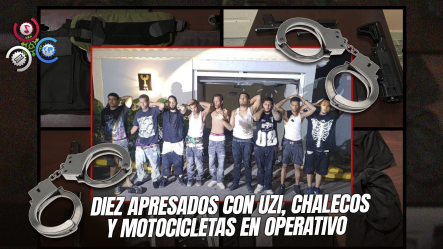 Desmantelan En Villa González Red Criminal Armada ¡hasta Los Dientes!