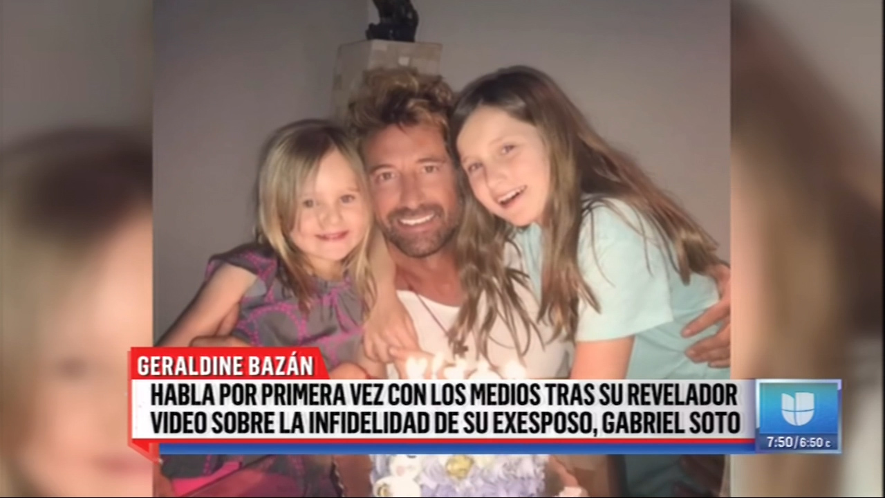 Geraldine Bazán Habla Por Primera Vez Con Los Medios Tras Su Revelador Video Sobre La Infidelidad De Su Exesposo, Gabriel Soto