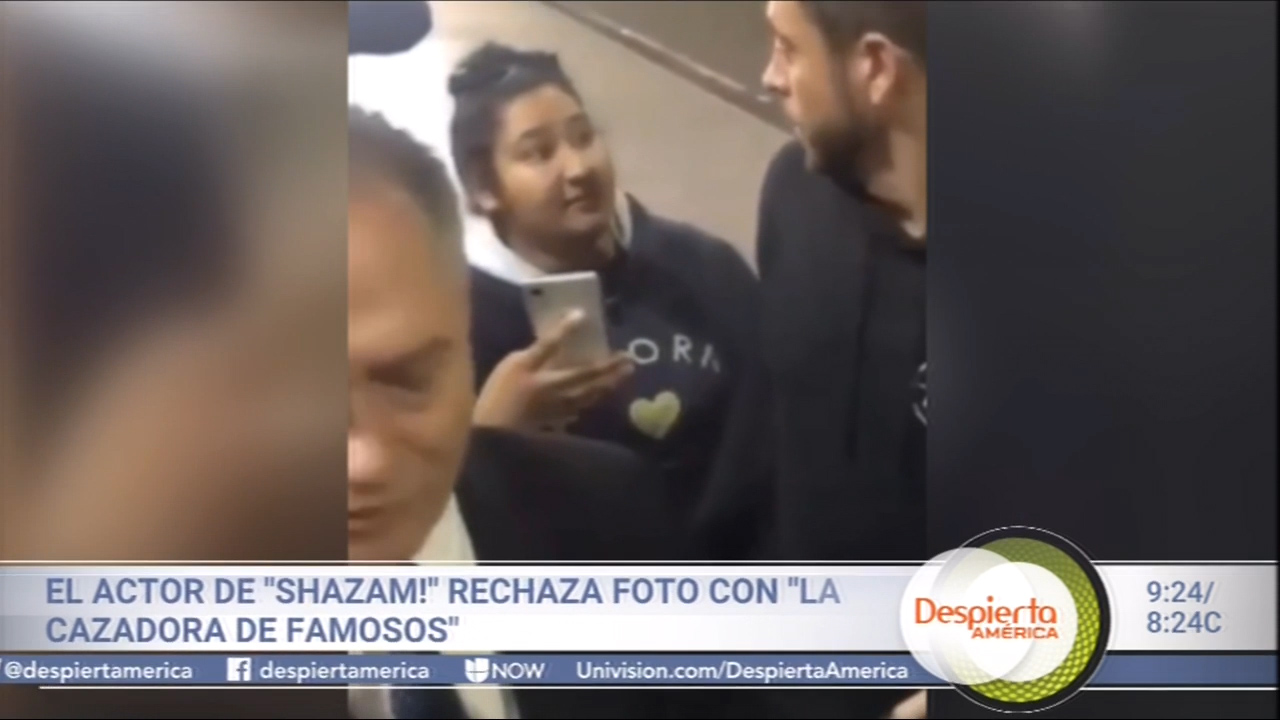 Actor De “Shazam!” Rechaza Foto Con “La Cazadora De Famosos”