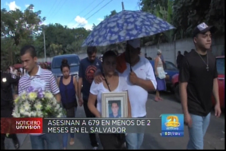 En Menos De 2 Meses Van 679 Personas Asesinadas En El Salvador