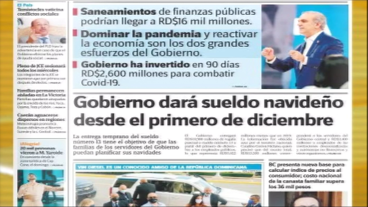 Las Principales Portadas De Los Periódicos En El Día De Hoy 17 De Noviembre Del 2020