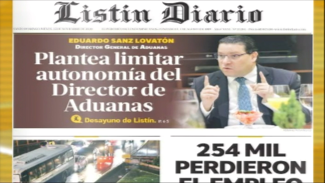 Las Principales Portadas De Los Periódicos En El Día De Hoy 12 De Noviembre Del 2020