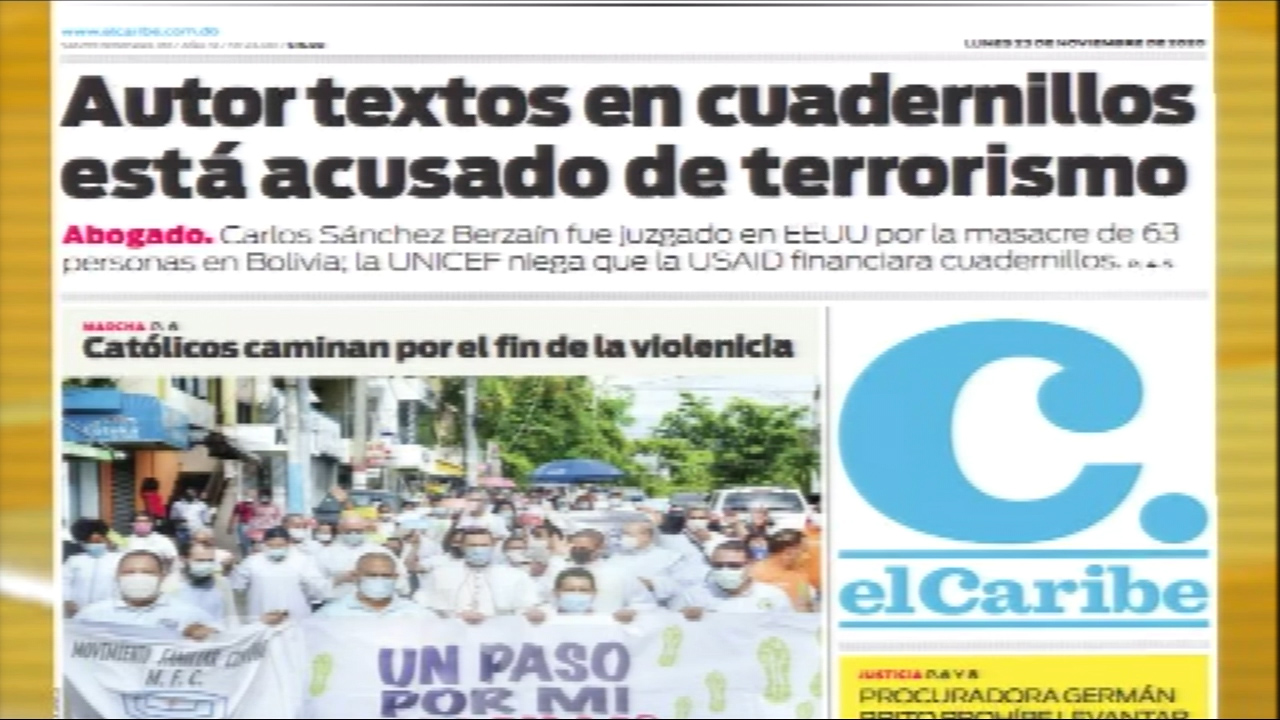 Las Principales Portadas De Los Periódicos En El Día De Hoy 23 De Noviembre Del 2020