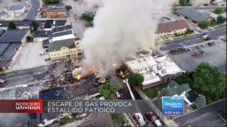 Un Escape De Gas Provocó Una Explosión Dejando Un Muerto Y Varios Heridos