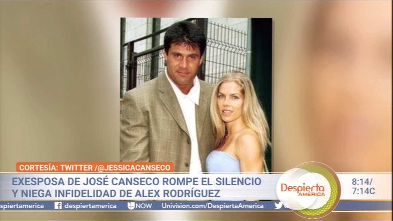 Exesposa De José Canseco Rompe El Silencio Y Niega Infidelidad De Alex Rodríguez