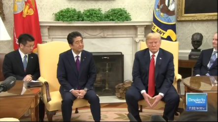 Primer Ministro Japonés No Confirma Nominación Del Presidente Trump Al Premio Nobel De La Paz