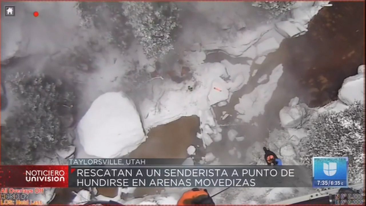 Rescatan Senderista A Punto De Hundirse En Arenas Movedizas