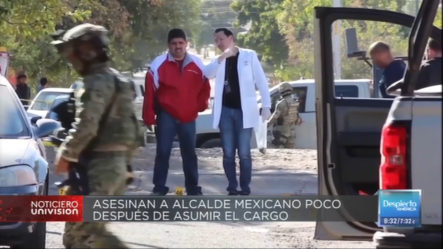 Asesinan A Alcalde Mexicano Poco Después De Asumir El Cargo