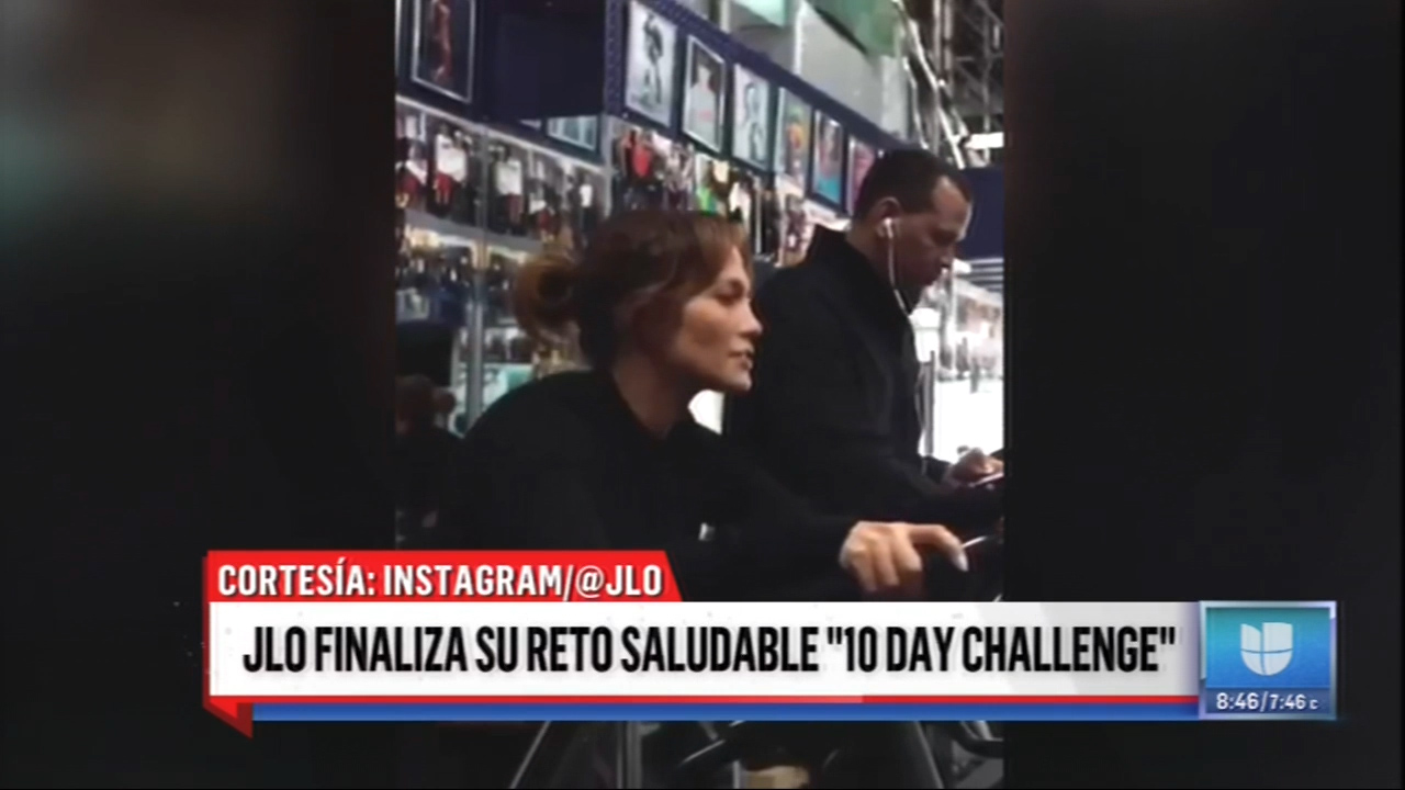 JLO Finaliza Su Reto Saludable “10 Day Challenge”