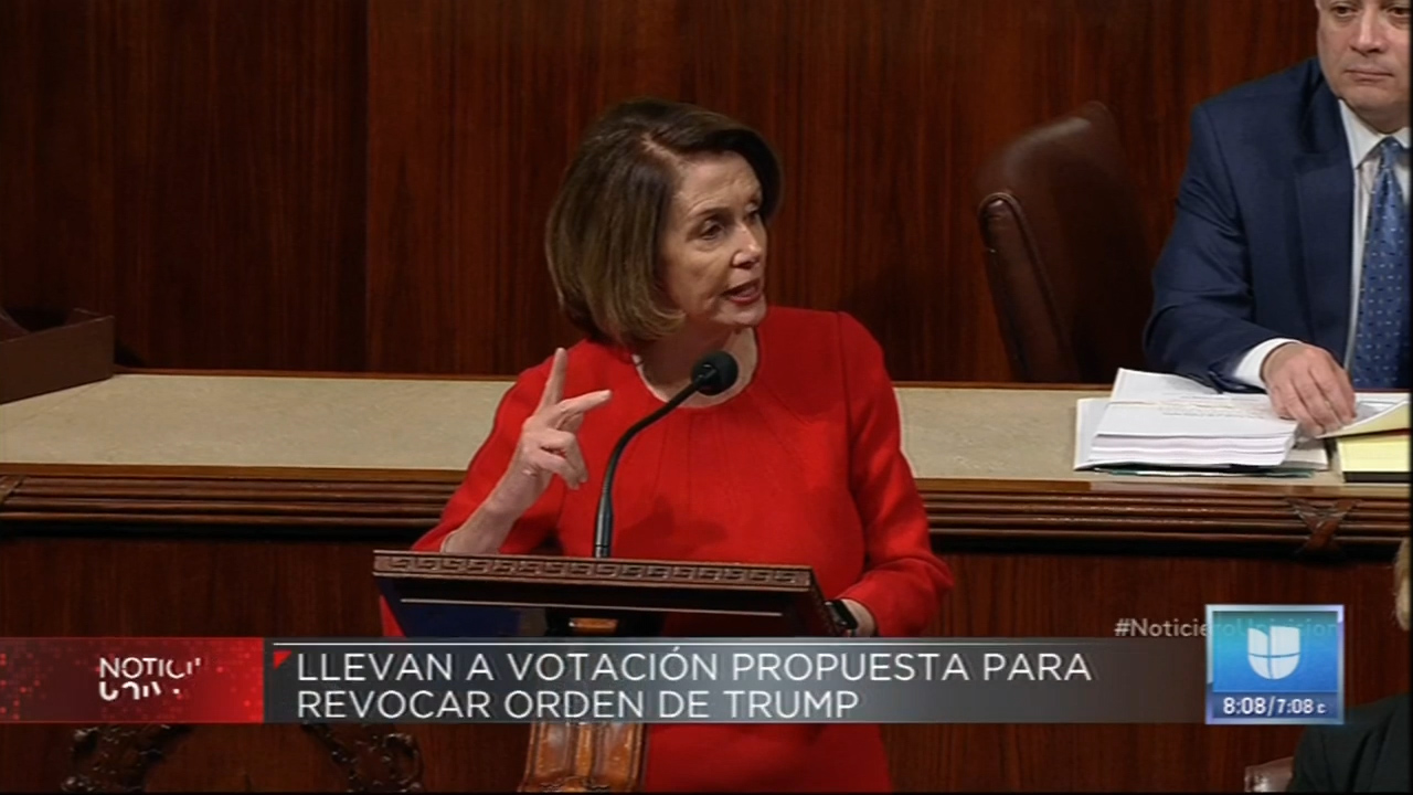 Llevan A Votación Propuesta Para Revocar Orden De Trump