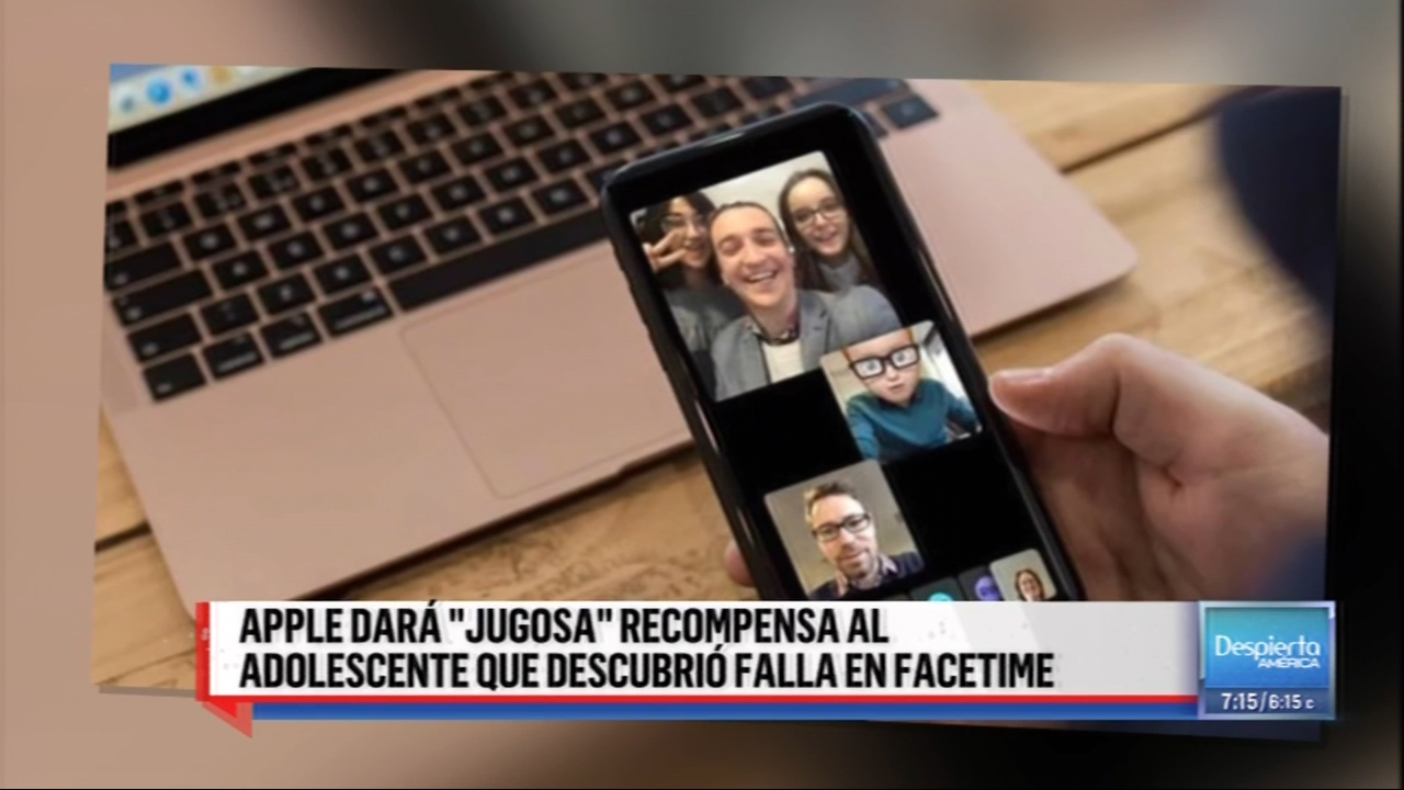 Apple Dará “Jugosa Recompensa” Al Adolescente Que Descubrió La Falla En FaceTime