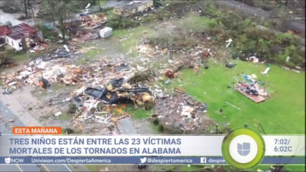 Continúa La Búsqueda De Sobrevivientes Tras Paso De Mortíferos Tornados En Alabama