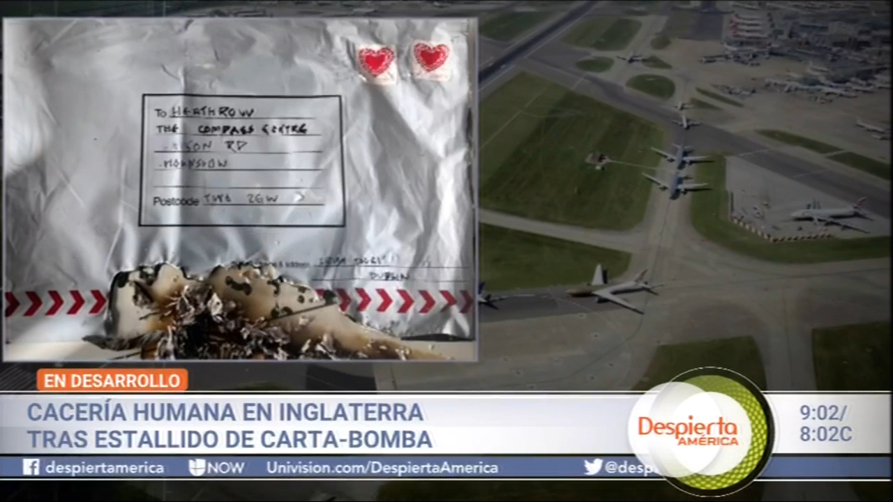 Cacería Humana En Inglaterra Tras Estallido De Carta-bomba