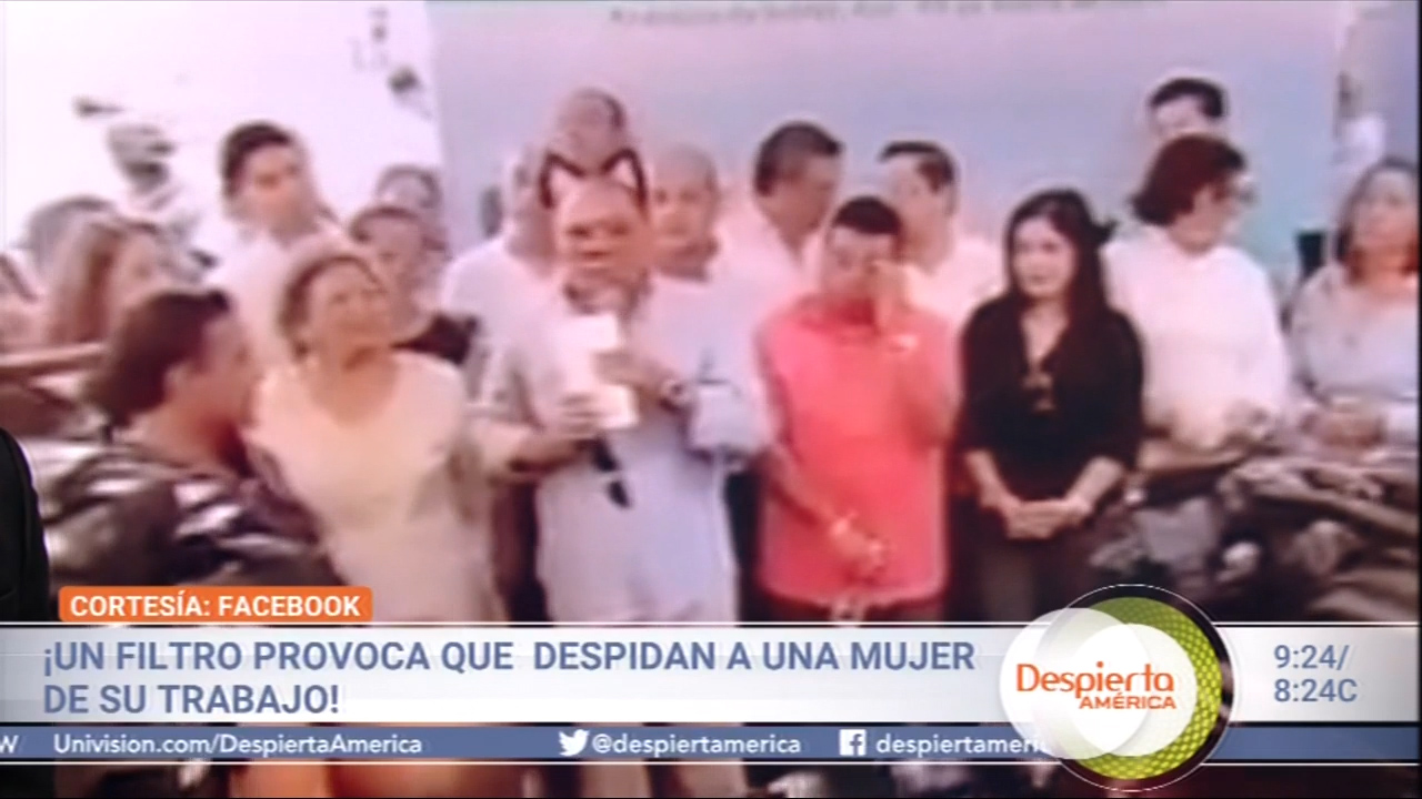 ¡Un Filtro Provoca Que Despidan A Una Mujer De Su Trabajo!