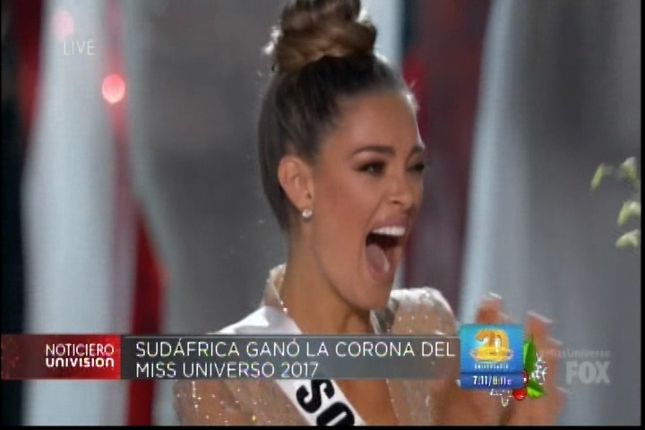 Sudáfrica Ganó La Corona Del Miss Universo 2017