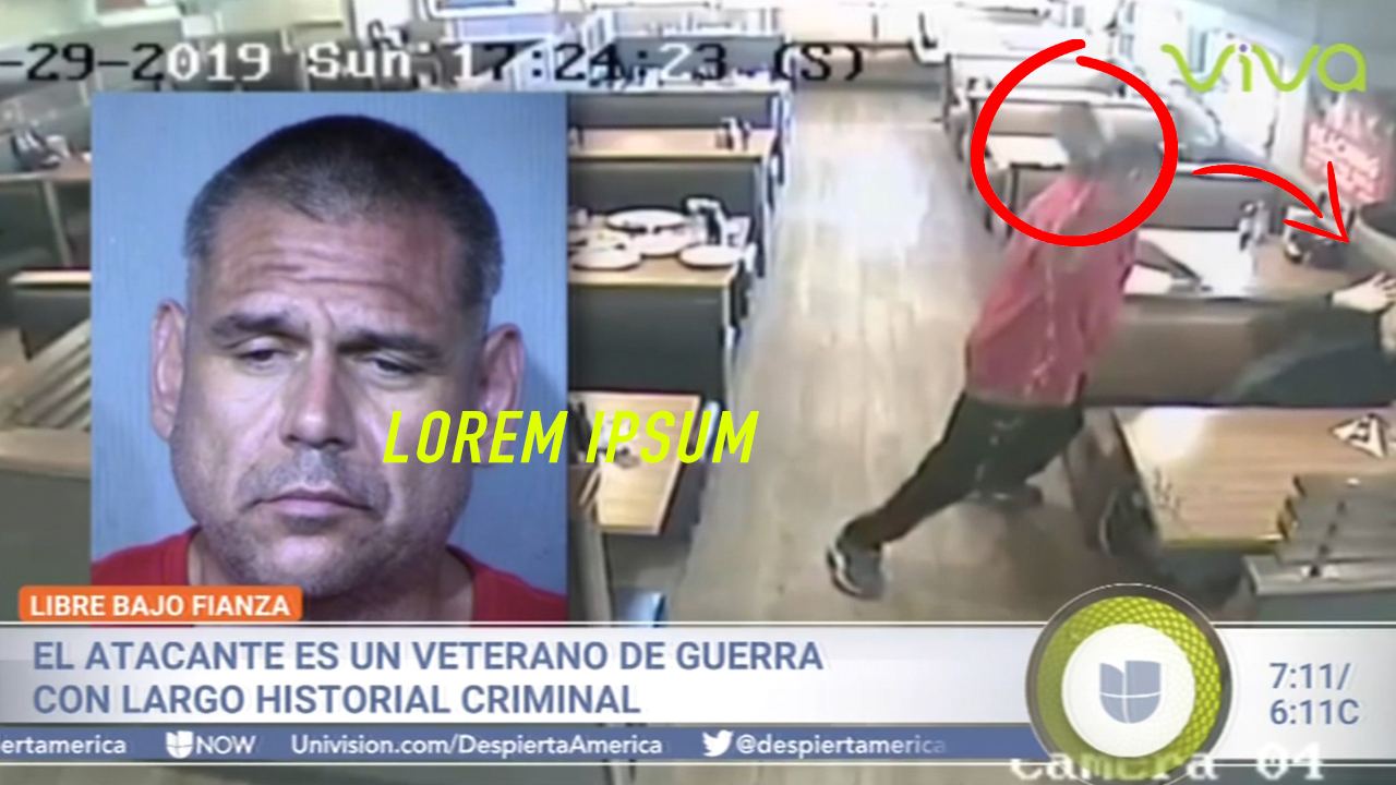 Libre Bajo Fianza: Sin Razón Aparente Hombre Ataca A Dos Mujeres En Un “I Hope” En Phoenix, Arizona