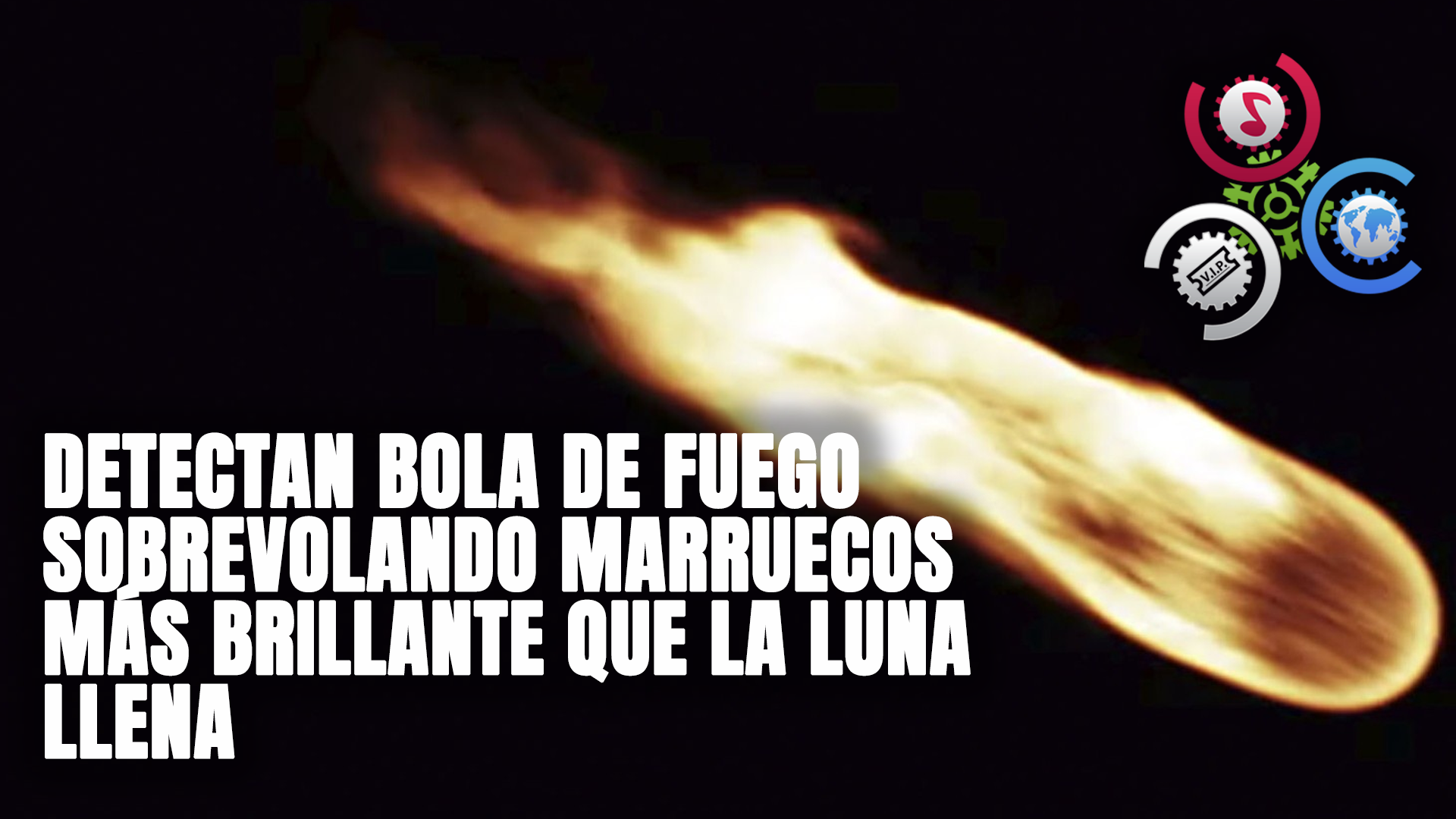 Detectan Bola De Fuego Sobrevolando Marruecos, Más Brillante Que La Luna Llena
