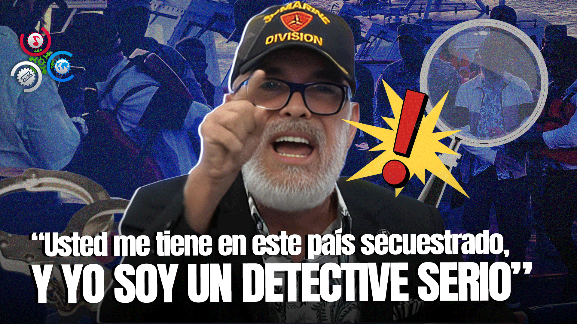 Detective Ángel Martínez Estalla Tras Ser Liberado Por Las Autoridades