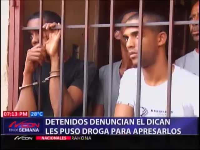 Detenidos Denuncian Que La DICAN Les Puso Droga