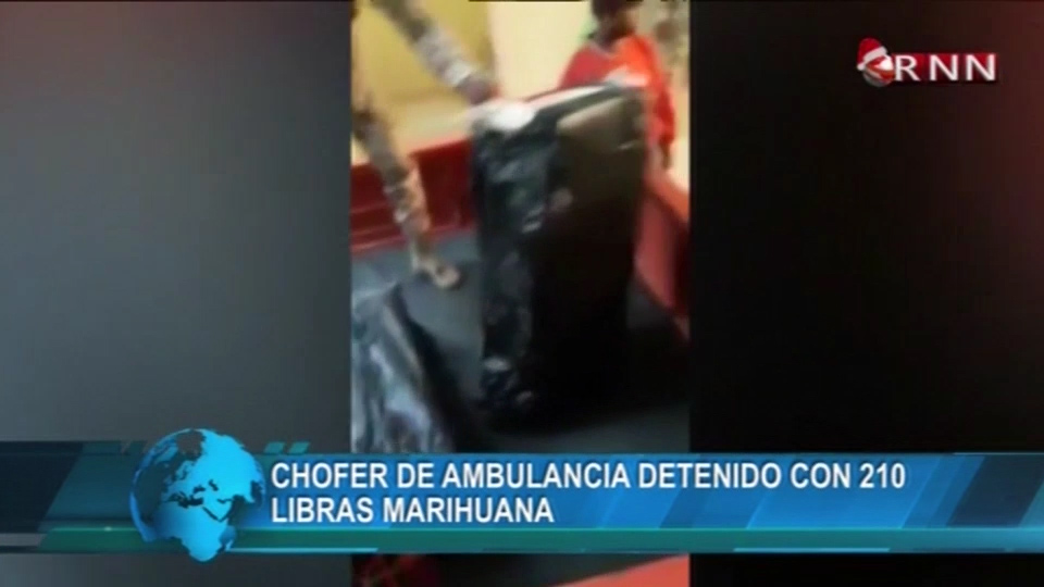 Detienen Chofer De Ambulancia Con 210 Libras De Marihuana