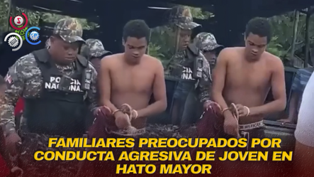 Detienen A Joven Agredió A Su Abuela En Hato Mayor Y Amenaza Con Lanzarse Desde Una Azotea
