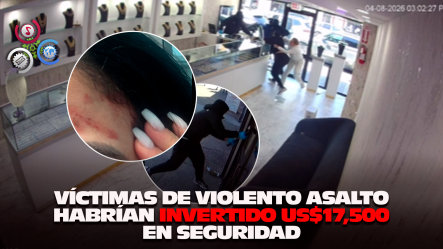 Momentos De Terror Vivieron Los Propietarios De Joyería Durante Asalto En Nueva Jersey