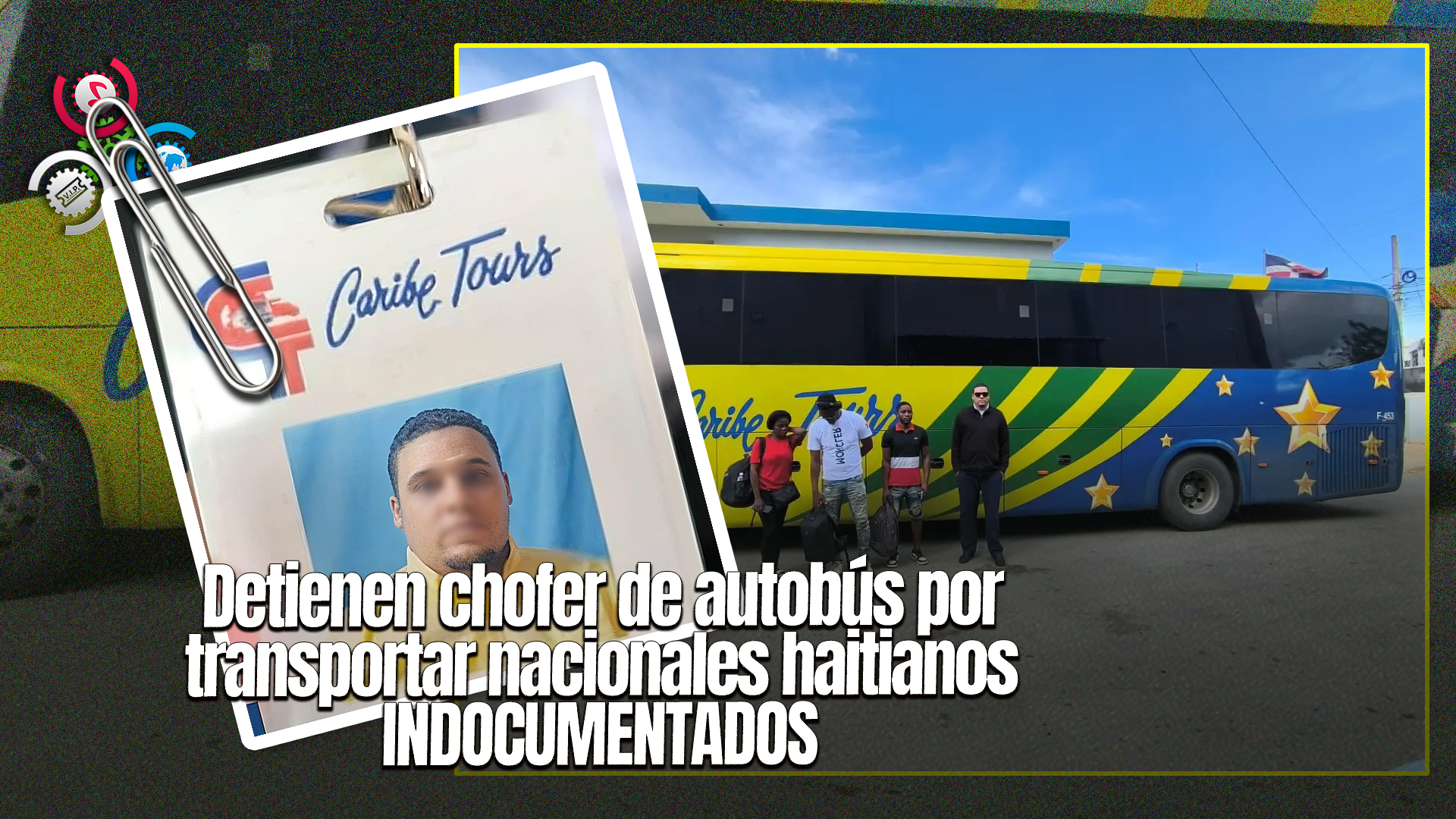 Autoridades Detienen Chofer De Caribe Tours Con Haitianos Indocumentados En Dajabón