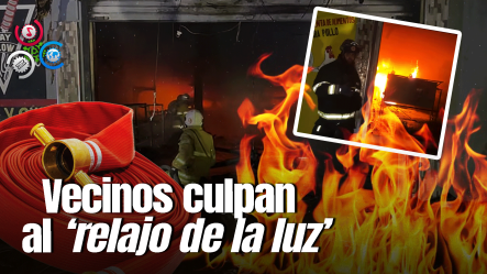 Devastador Incendio Consume Un Taller Y Deja Supuestas Pérdidas Millonarias En SFM