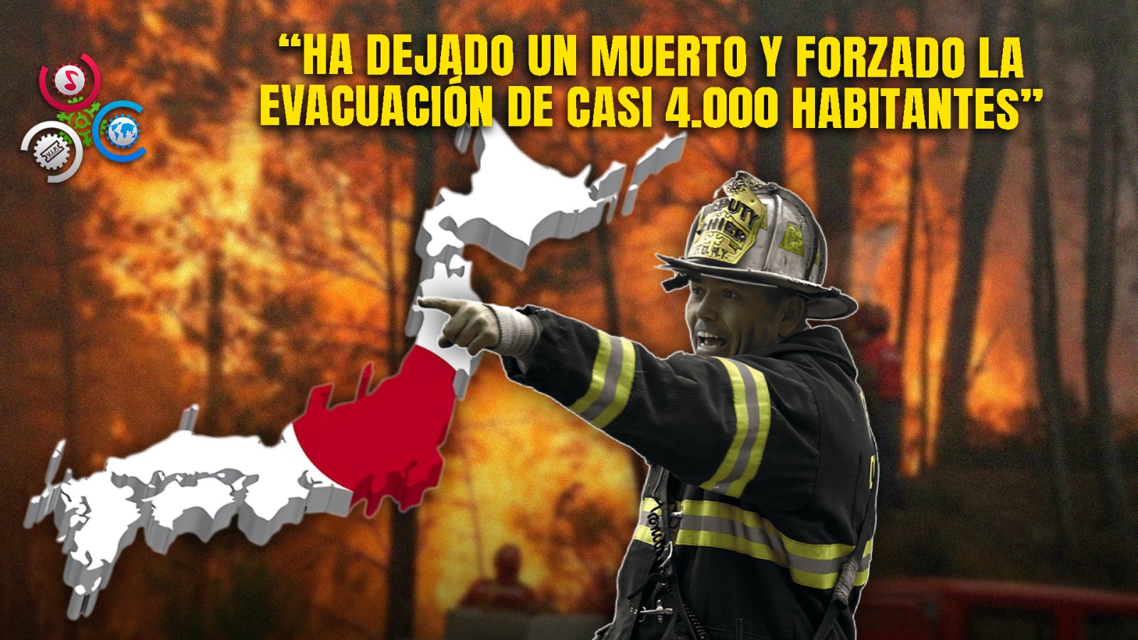 Devastador Incendio Forestal Golpea Japón, El Peor En Medio Siglo