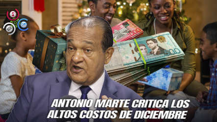 Senador Antonio Marte: “Diciembre Debería Desaparecer Del Calendario”