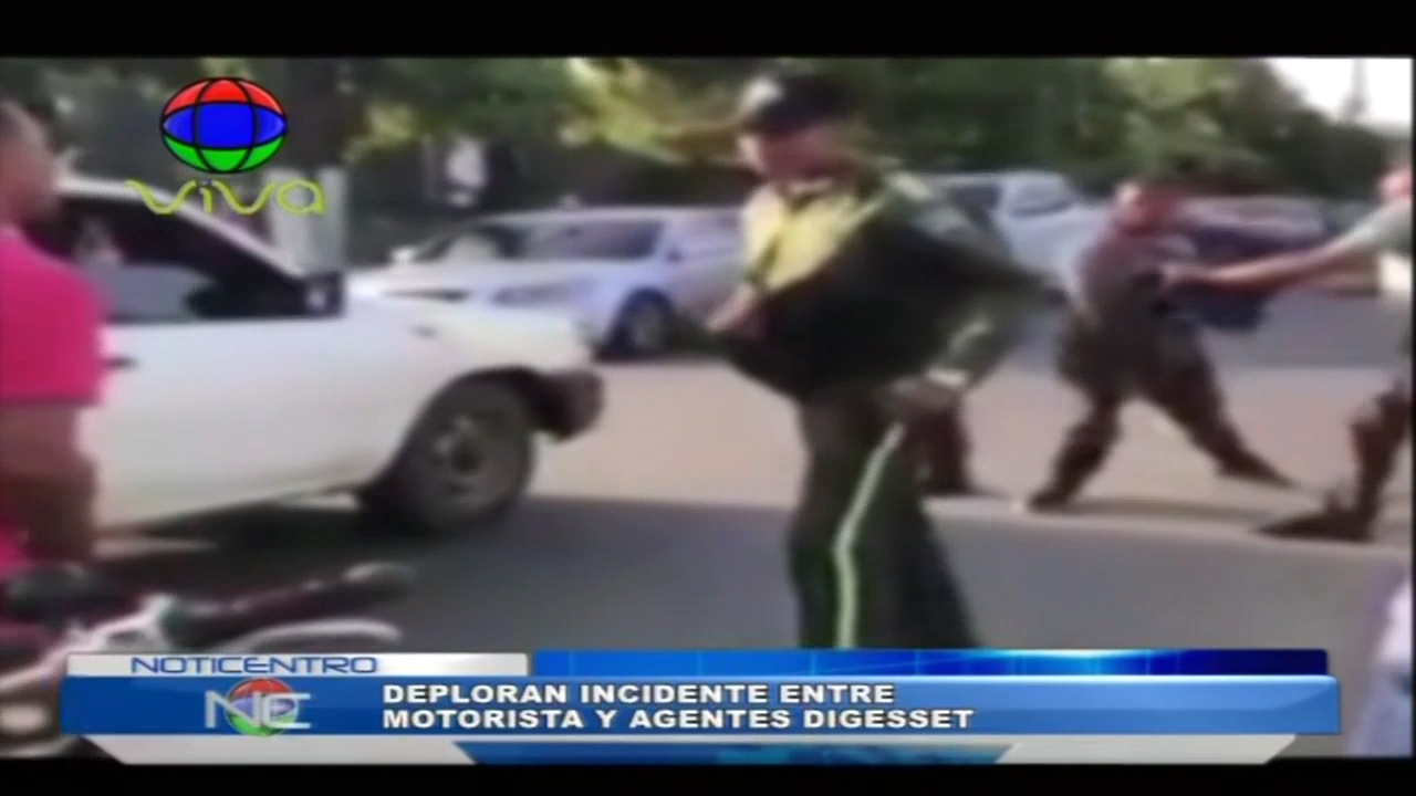 Deploran Incidente Entre Motorista Y Agentes Digesset  