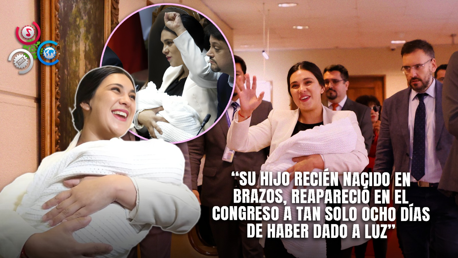 Diputada Chilena Se Presenta Con Todo Y Su Bebé En El Senado