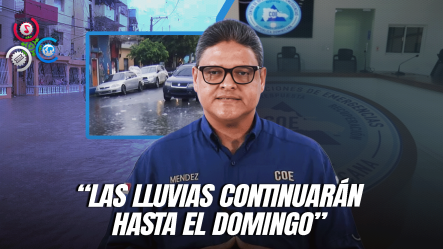 Director Del COE Informa Desplazamiento De Mil Personas Y Daños A 300 Viviendas Por Lluvias