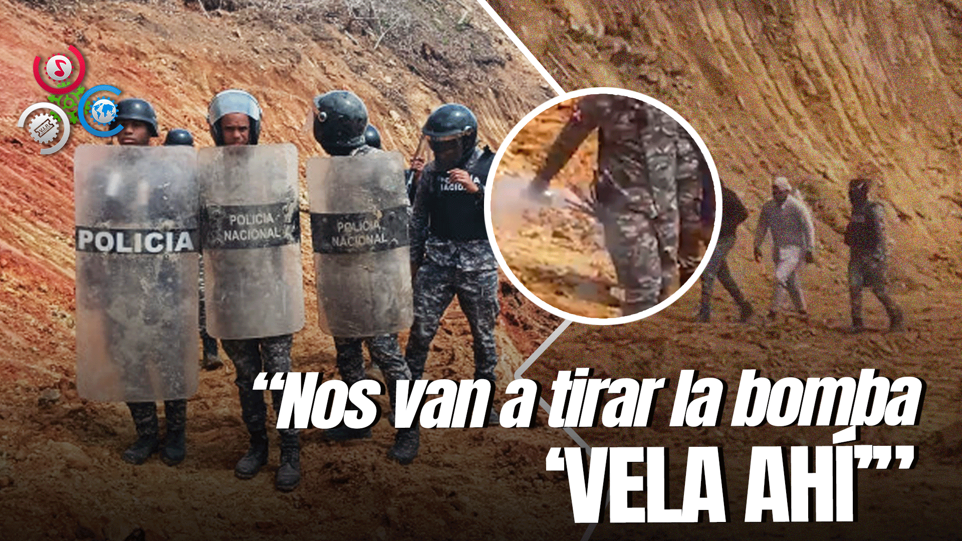 Dispersan A Punta De Bombas Lacrimógenas Y Agresión A Comunitarios En Cotuí