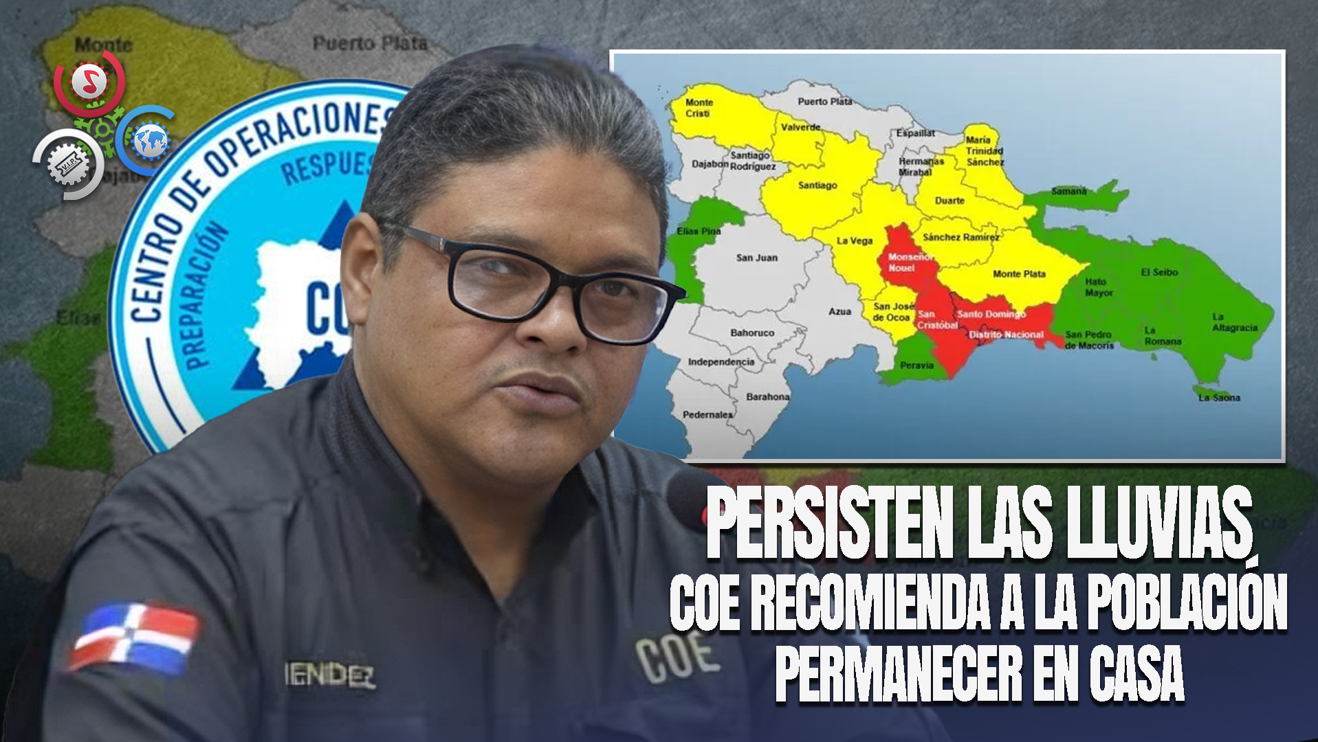 Distrito Nacional Y Tres Provincias En Alerta Roja Por Intensas Lluvias🚨