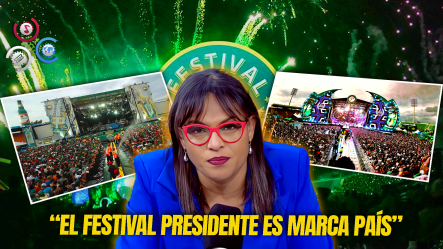 Diulka Pérez Aplaude El Retorno Del Festival Presidente De Música Latina En El País
