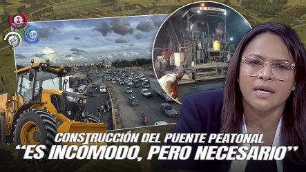 Diulka Pérez Llama A La Paciencia Por Caos Vial En El Kilómetro 9 Y Defiende Beneficios Del Nuevo Puente Peatonal