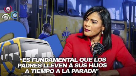 Diulka Pérez Resalta Seguridad Del TRAE Y Llama A Padres A Involucrarse Más