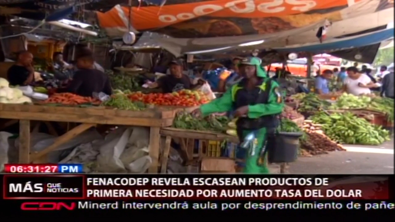 FENACODEP Revela Escasean Productos De Primera Necesidad Por Aumento De La Tasa Del Dolar   