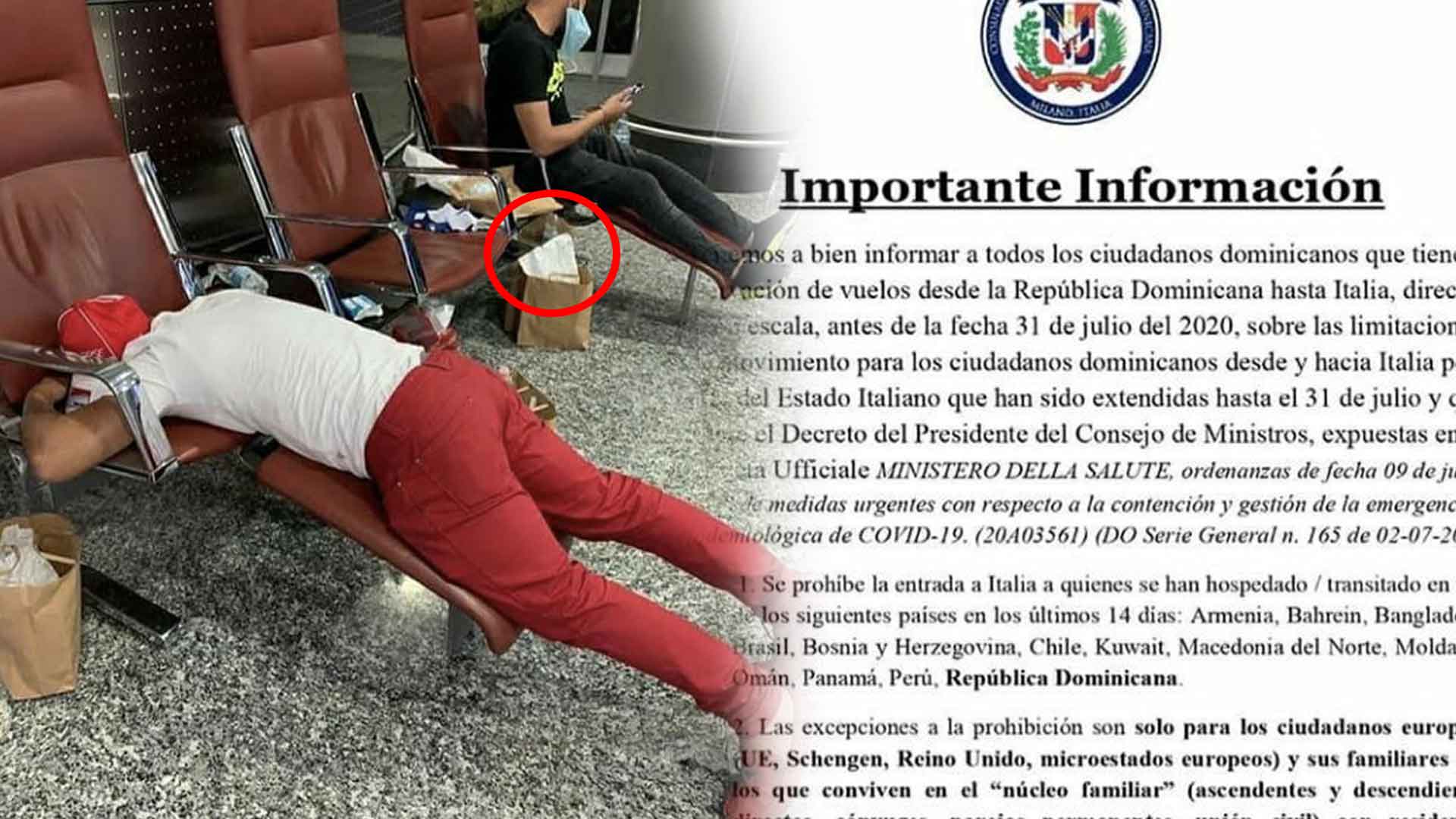 Dominicanos Pasando La De “Caín” En Los Aeropuertos