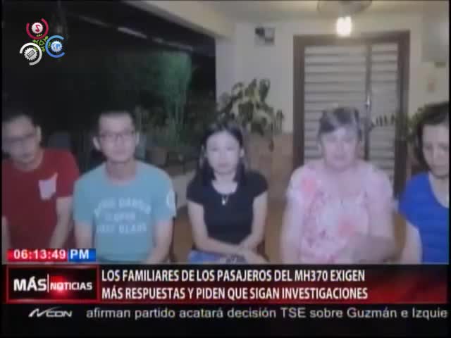 Familiares De Los Pasajeros Del MH370 Exigen Más Respuestas