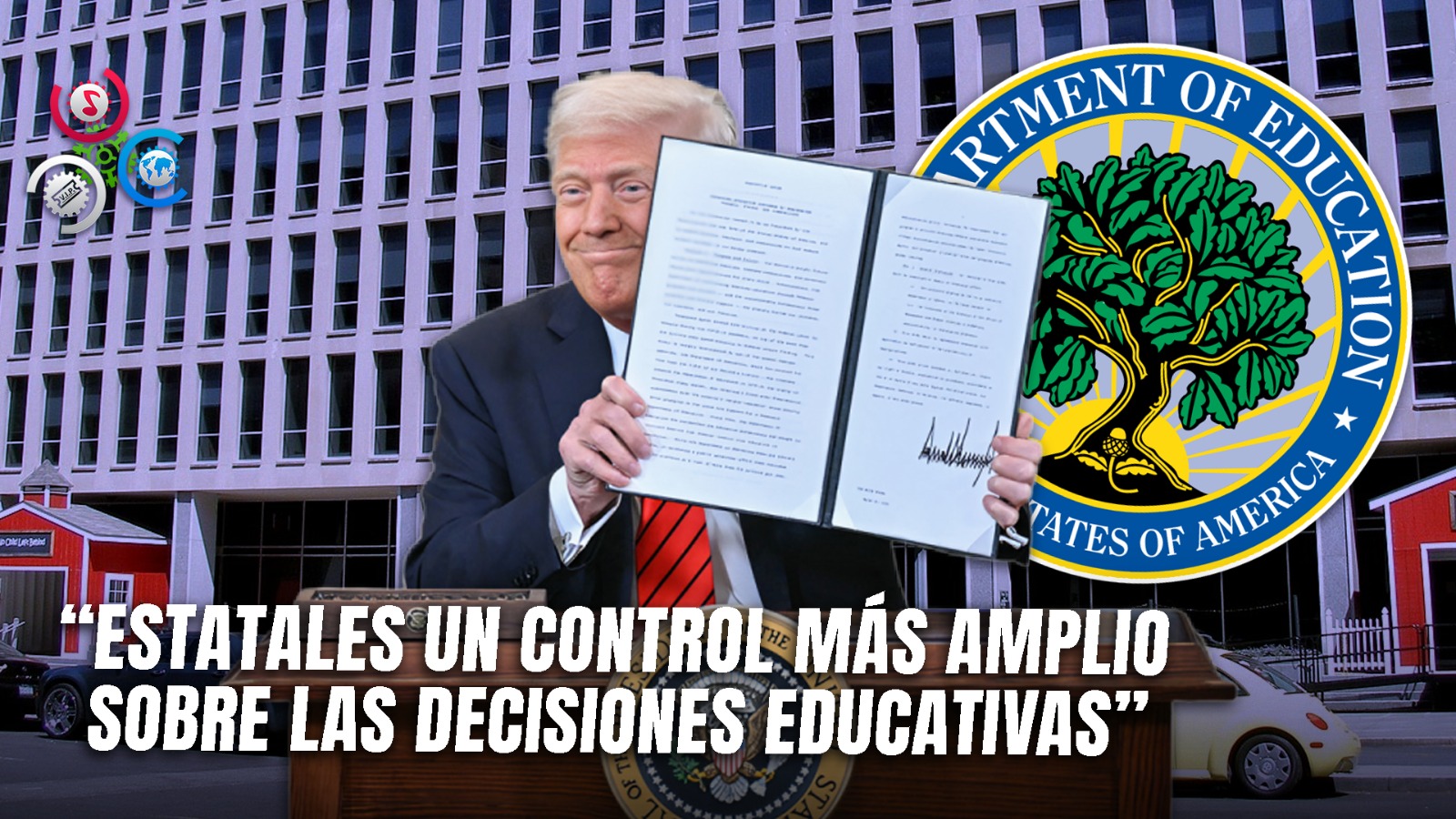Donald Trump Impulsa Eliminación Del Departamento De Educación Con Nueva Orden Ejecutiva